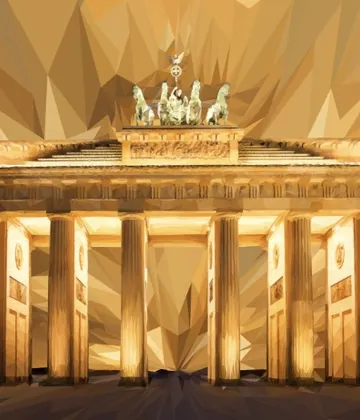 Illustration Brandenburger Tor