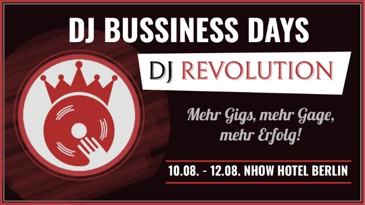 Querbanner DJ Business Days