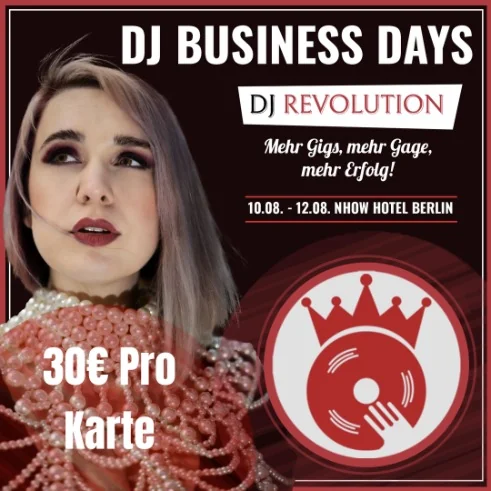 Werbebanner DJ Business Days