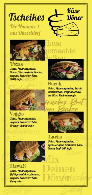 Speisekarte