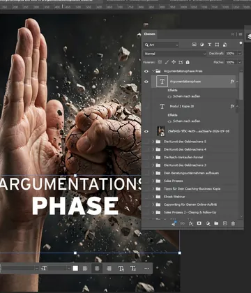 Kurs-Cover in Photoshop