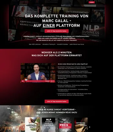Startseite Marc Galal Academy