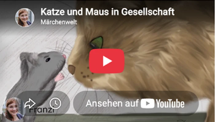 Video: Katze und Maus in Gesellschaft